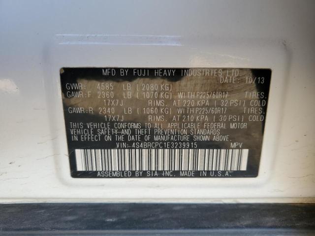 4S4BRCPC1E3239915 Subaru Outback 2.5i Limited