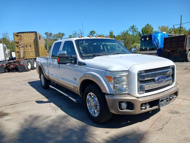 Salvage cars for sale from Copart Greenwell Springs, LA: 2014 Ford F250 Super