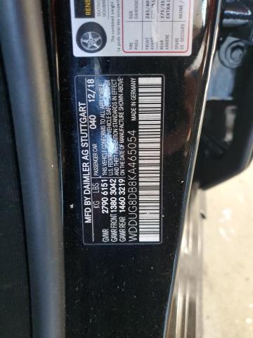2019 MERCEDES-BENZ S 560 - WDDUG8DB8KA465054