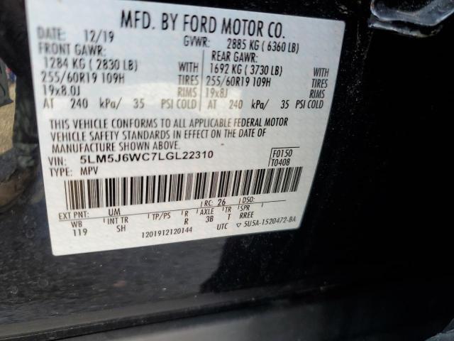 2020 LINCOLN AVIATOR 5LM5J6WC7LGL22310