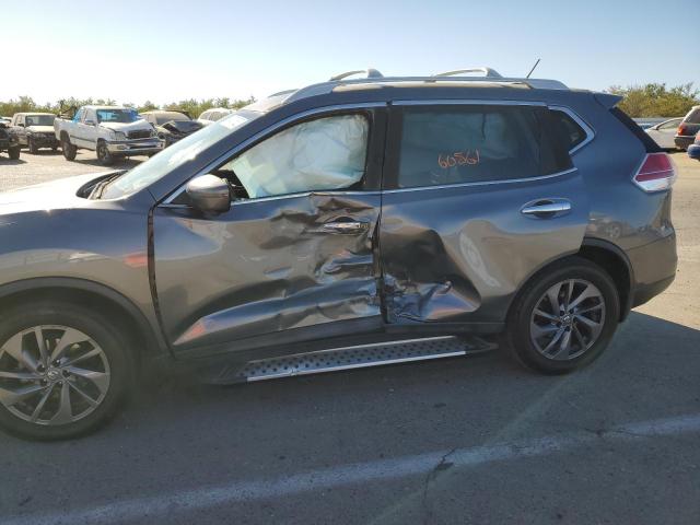 VIN: 5N1AT2MT1GC864202 Auction: COPART Lot: 65470152 Location: CA - FRESNO 5N1AT2MT1GC864202 NISSAN ROGUE 2016 GRAY Photo 10
