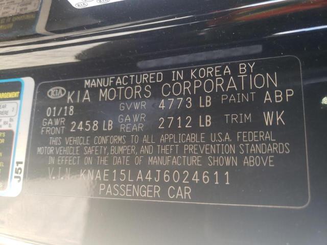 KNAE15LA4J6024611 KIA Stinger