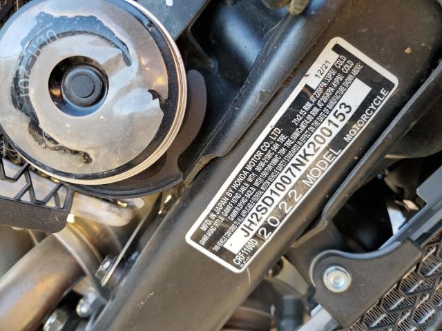 2022 HONDA CRF1100 D JH2SD1007NK200153