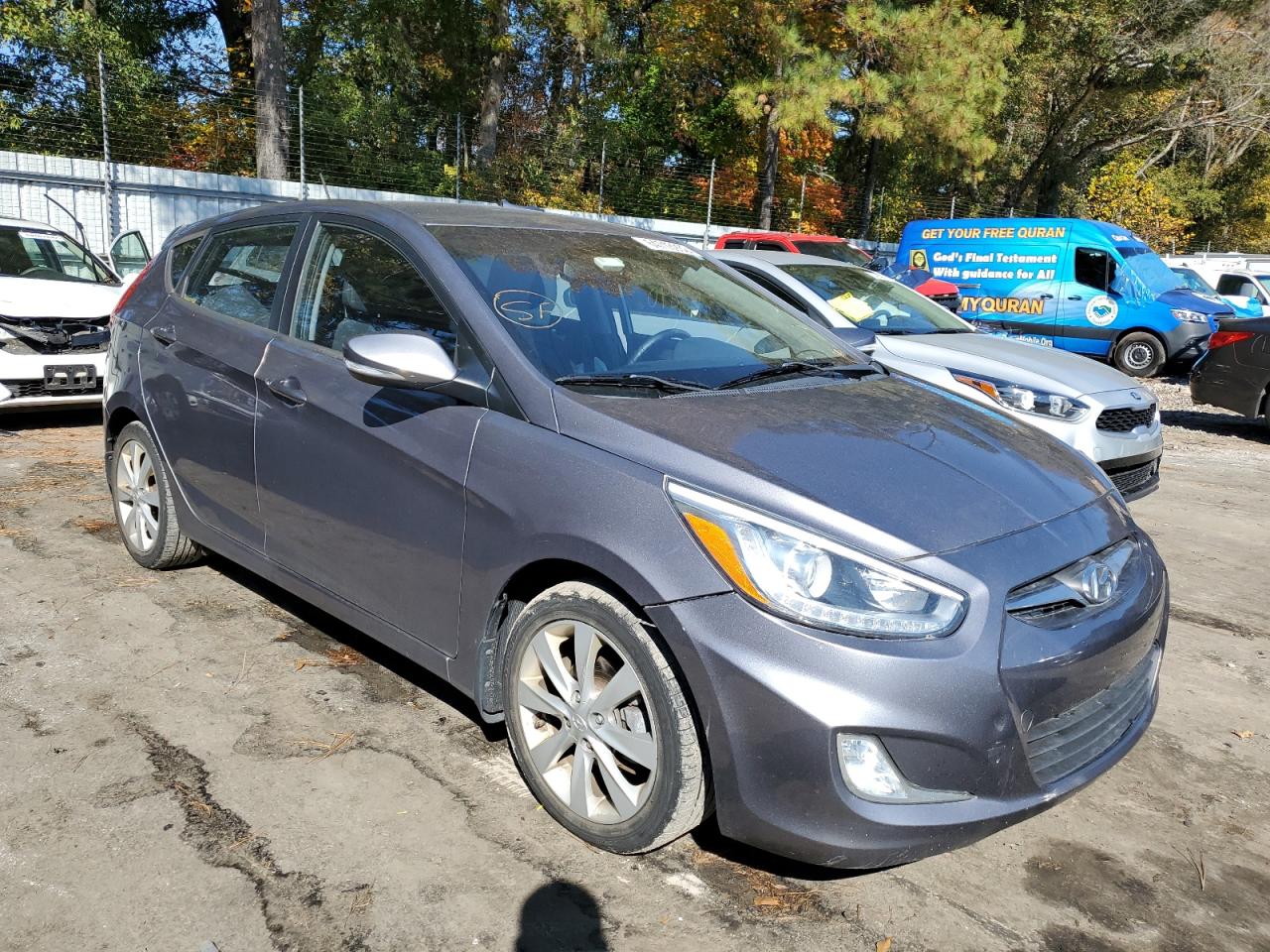 KMHCU5AE9EU168370 2014 Hyundai Accent Gls