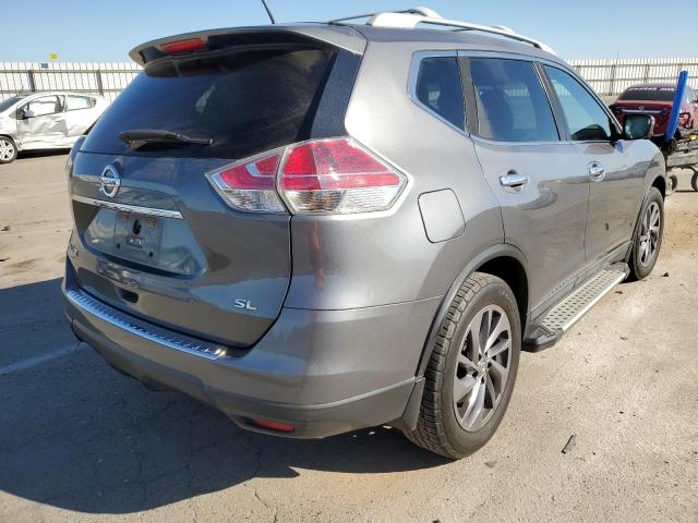 VIN: 5N1AT2MT1GC864202 Auction: COPART Lot: 65470152 Location: CA - FRESNO 5N1AT2MT1GC864202 NISSAN ROGUE 2016 GRAY Photo 4