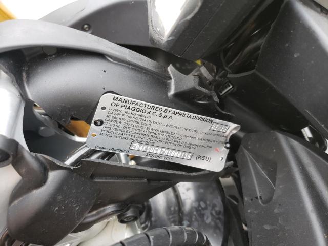 2022 APRILIA RS 660 ZD4KSUG07NS000156