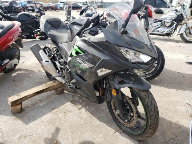 Salvage cars for sale from Copart Kansas City, KS: 2023 Kawasaki EX400