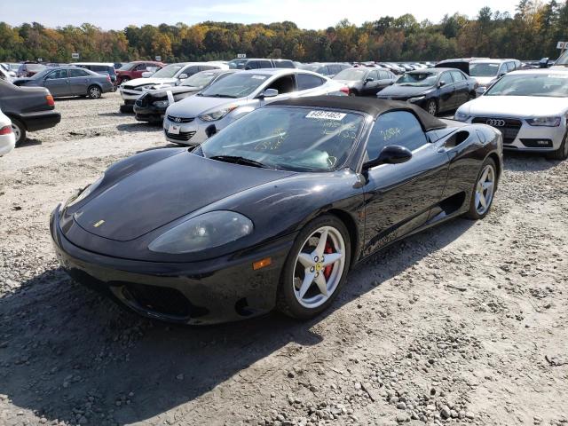ZFFYT53A840136184 Ferrari 360 Spider