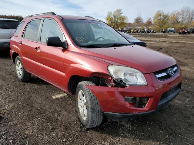 Salvage cars for sale from Copart Columbia Station, OH: 2009 KIA Sportage L