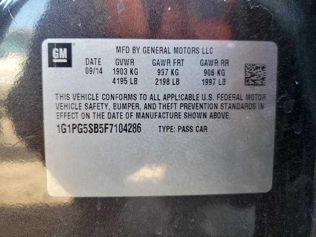 2015 CHEVROLET CRUZE LTZ - 1G1PG5SB5F7104286