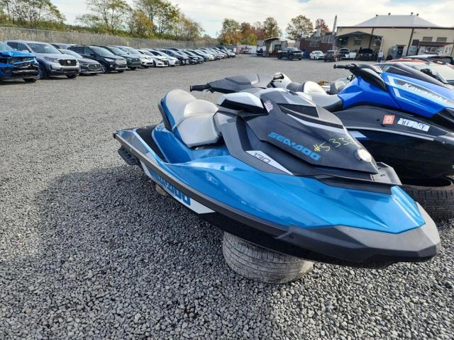 Salvage boats for sale at Hillsborough, NJ auction: 2018 Seadoo GTI SE