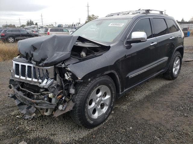 2012 JEEP GRAND CHEROKEE OVERLAND VIN: 1C4RJFCGXCC214545