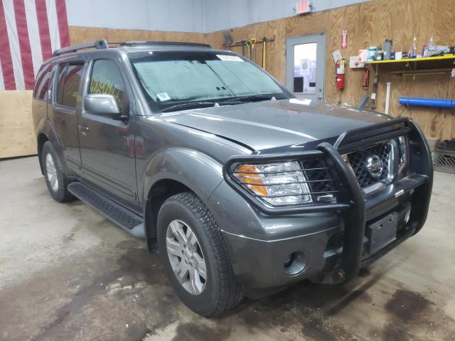 Salvage cars for sale from Copart Kincheloe, MI: 2005 Nissan Pathfinder