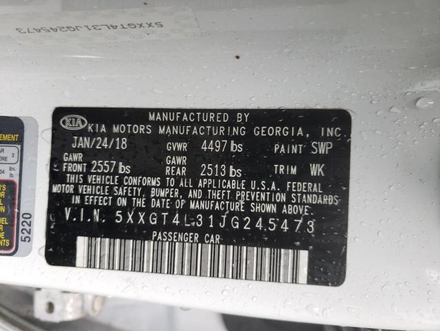 2018 KIA OPTIMA LX - 5XXGT4L31JG245473