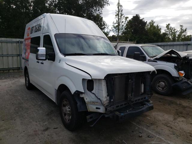 Salvage cars for sale from Copart Savannah, GA: 2015 Nissan NV 2500