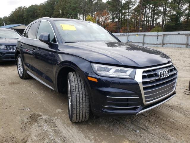 Salvage cars for sale from Copart Seaford, DE: 2019 Audi Q5 Premium Plus