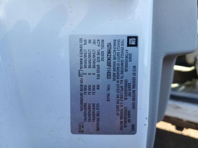 1GTHK23K08F114353 GMC Sierra K2500 Heavy Duty