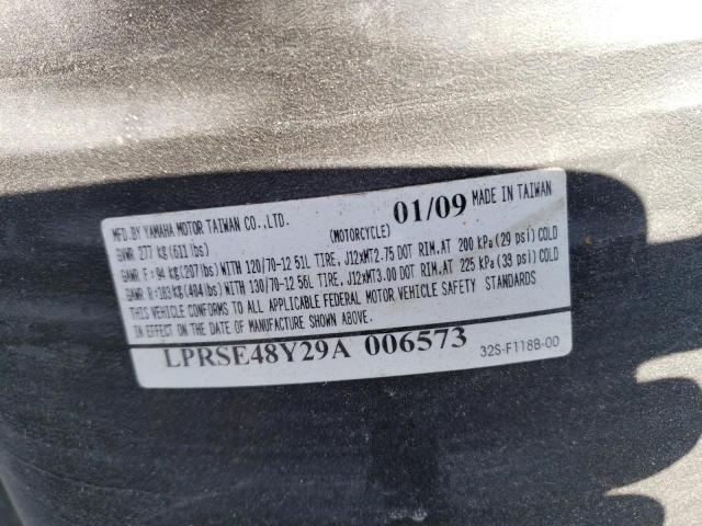 2009 YAMAHA YW125 LPRSE48Y29A006573