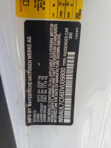 WBAUL7C56DVU09800 BMW 128 I