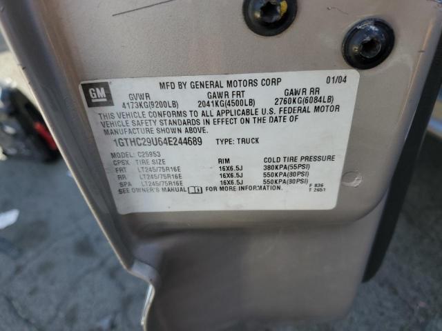 1GTHC29U64E244689 GMC Sierra C2500 Heavy Duty