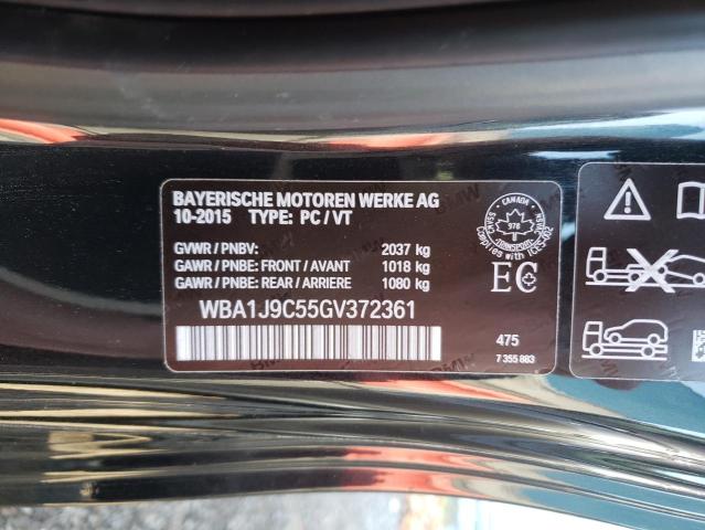 2016 BMW M235XI WBA1J9C55GV372361