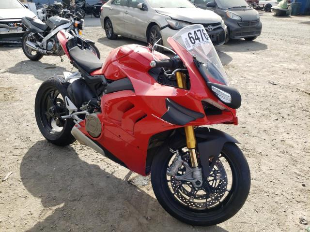 Salvage cars for sale from Copart Hayward, CA: 2020 Ducati Panigale V