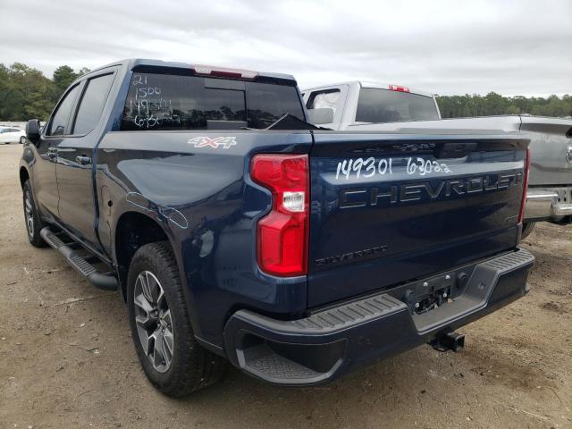 2021 CHEVROLET SILVERADO2 3GCUYEED5MG149301