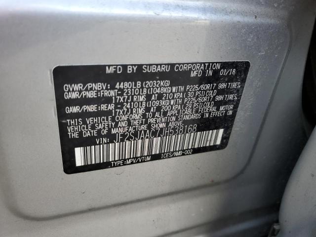 JF2SJAAC7JH538168 Subaru Forester 2.5i