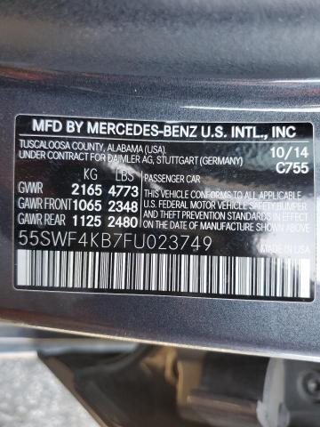 55SWF4KB7FU023749 Mercedes-Benz C 300 4matic