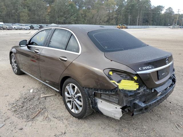 2016 MERCEDES-BENZ C 350E 55SWF4HB6GU161081