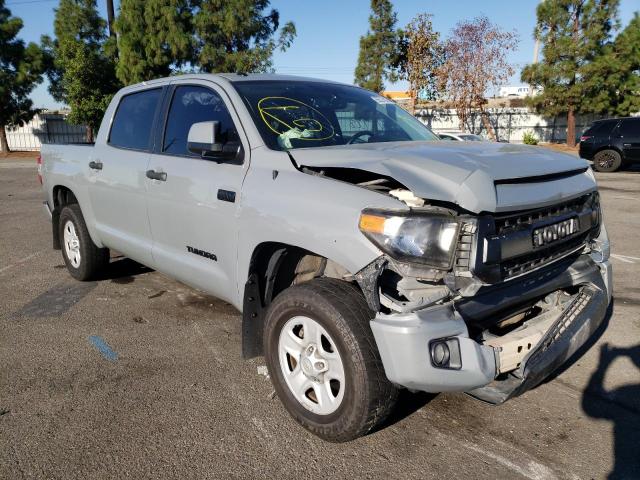 Toyota Tundra salvage cars for sale: 2017 Toyota Tundra CRE