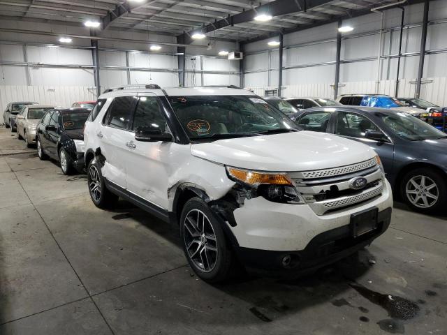 Salvage cars for sale from Copart Ham Lake, MN: 2014 Ford Explorer X