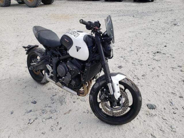 Salvage cars for sale from Copart Ellenwood, GA: 2022 Triumph Trident 660
