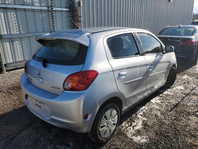  MITSUBISHI MIRAGE 2015 Сріблястий