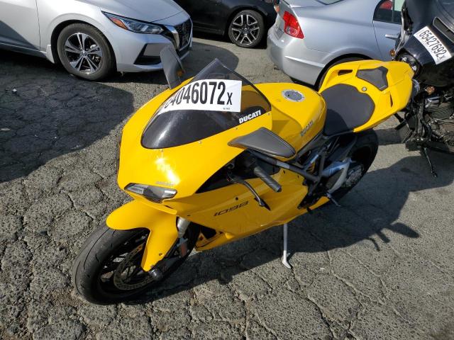 2008 DUCATI 1098 BASE ZDM1XBEW28B014222