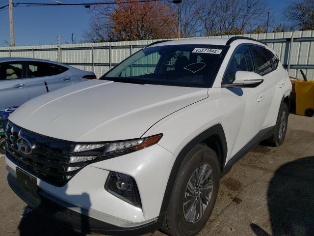 2022 HYUNDAI TUCSON BLU KM8JBCA10NU037665