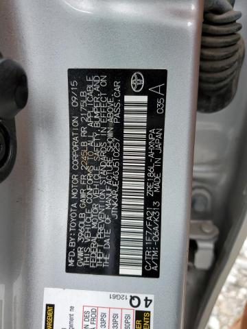 2016 TOYOTA SCION IM - JTNKARJE4GJ510257