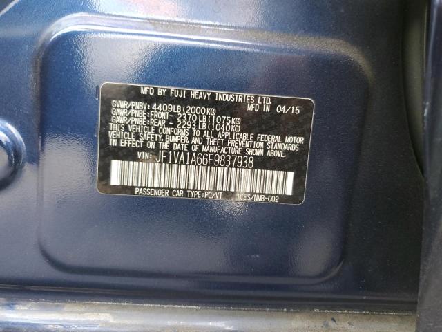 JF1VA1A66F9837938 Subaru WRX