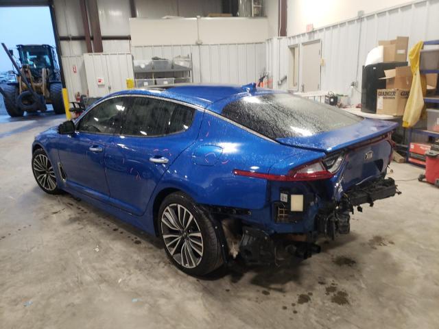 2018 KIA STINGER PR KNAE25LA2J6014415