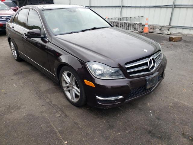 Salvage cars for sale from Copart Assonet, MA: 2012 Mercedes-Benz C 300 4matic