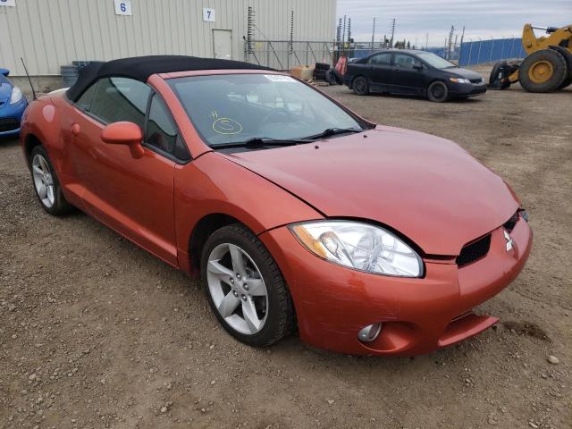 Salvage cars for sale from Copart Rocky View County, AB: 2008 Mitsubishi Eclipse SP