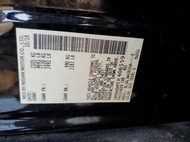1N4AA6AP2JC406559 Nissan Maxima 3.5s
