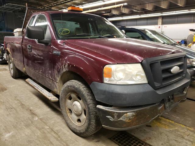 Salvage cars for sale from Copart Wheeling, IL: 2005 Ford F150