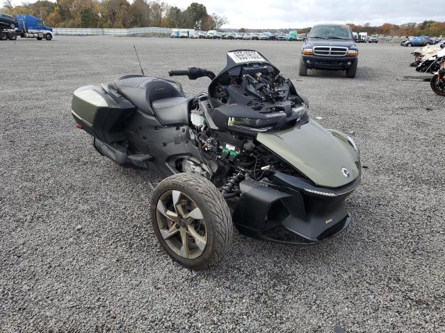 Salvage motorcycles for sale at Assonet, MA auction: 2021 Can-Am Spyder ROA