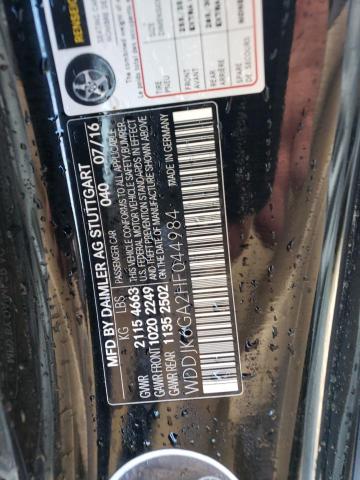 2017 MERCEDES-BENZ SL 450 WDDJK6GA2HF044984