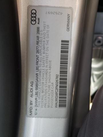 2015 AUDI S7 PREMIUM WAUW2AFC2FN026782