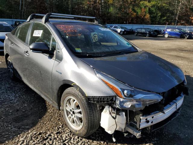 Salvage cars for sale from Copart Lyman, ME: 2021 Toyota Prius LE