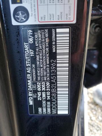 2020 MERCEDES-BENZ S 63 AMG 4 WDDUG8JB2LA513962