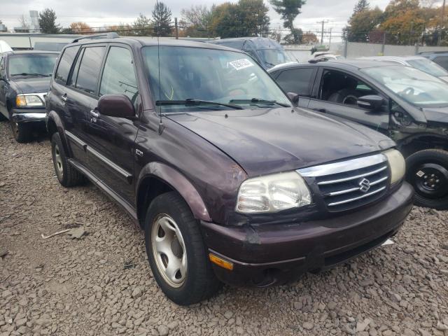 Salvage cars for sale from Copart Pennsburg, PA: 2002 Suzuki XL7 Plus