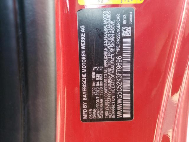 WMWWG5C52K3F79696 Mini Cooper